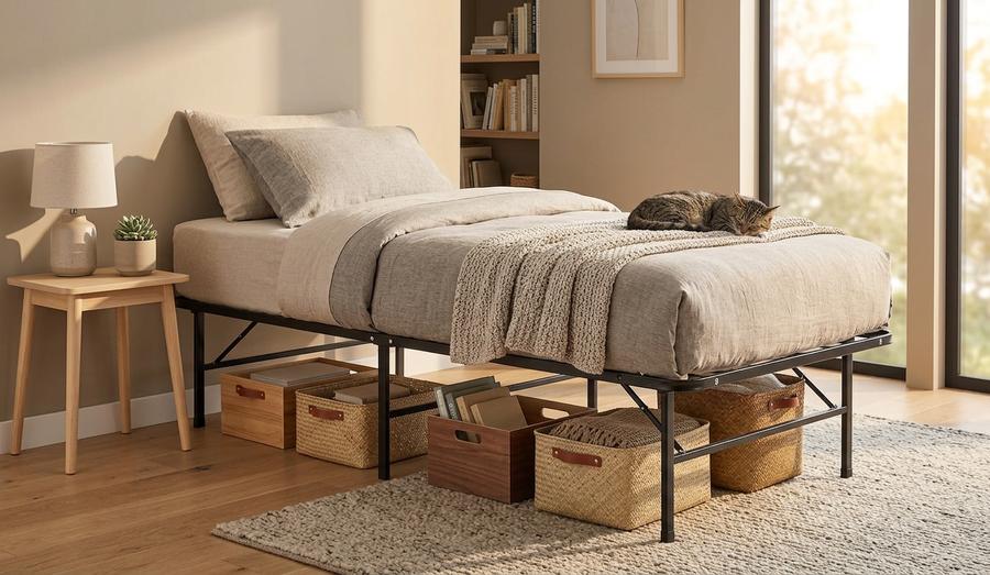 Bed frame setup guide