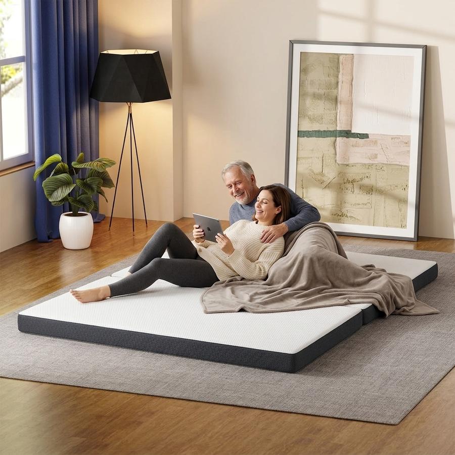 FDW Foldable Mattress in camping setup