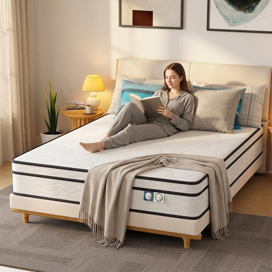 FDW Hybrid Mattress in family bedroom